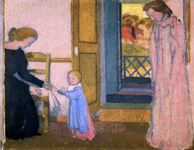 Los primeros pasos de Noelle, 1897 de Maurice Denis